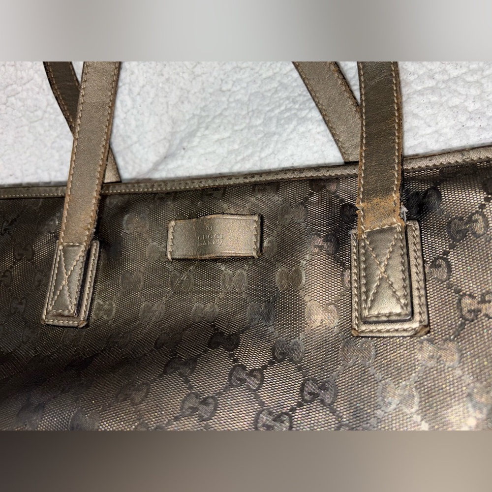 Gucci Green Shoulder Bag Luxurious Design - Picture 4 of 16